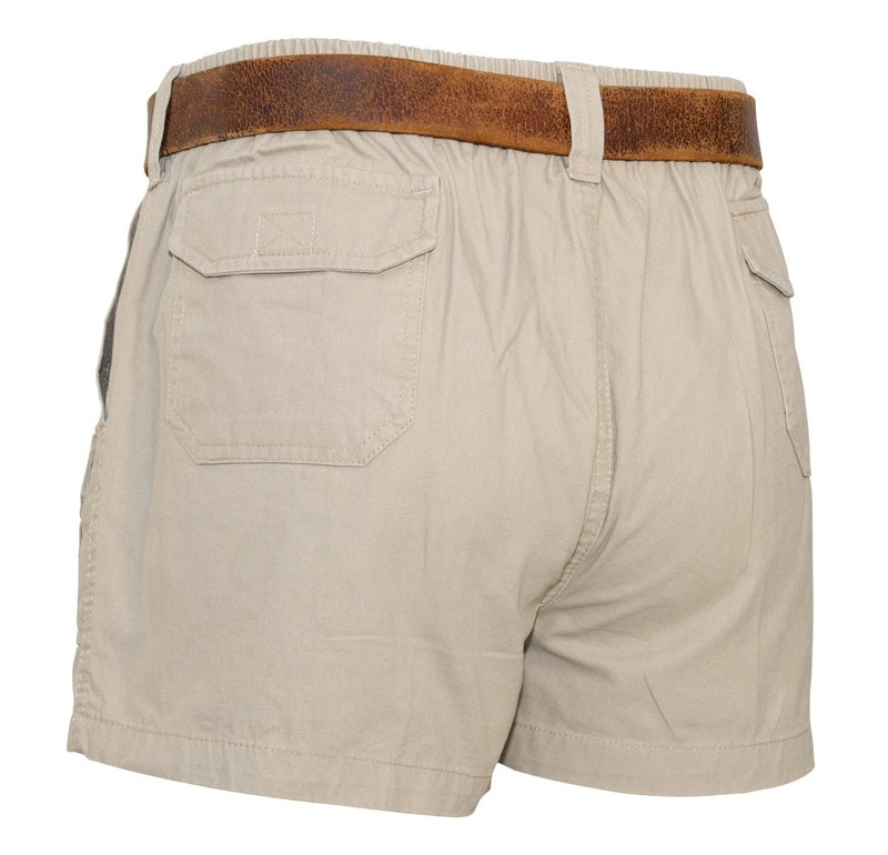 Half Elasticated Shortie Short, 9cm inleg