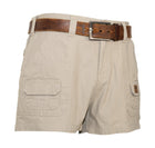 Half Elasticated Shortie Short, 9cm inleg
