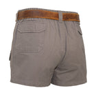 Half Elasticated Shortie Short, 9cm inleg