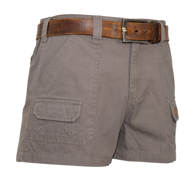 Half Elasticated Shortie Short, 9cm inleg