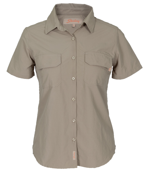 Woman's SS 2 Flap Pocket Technical Shirt