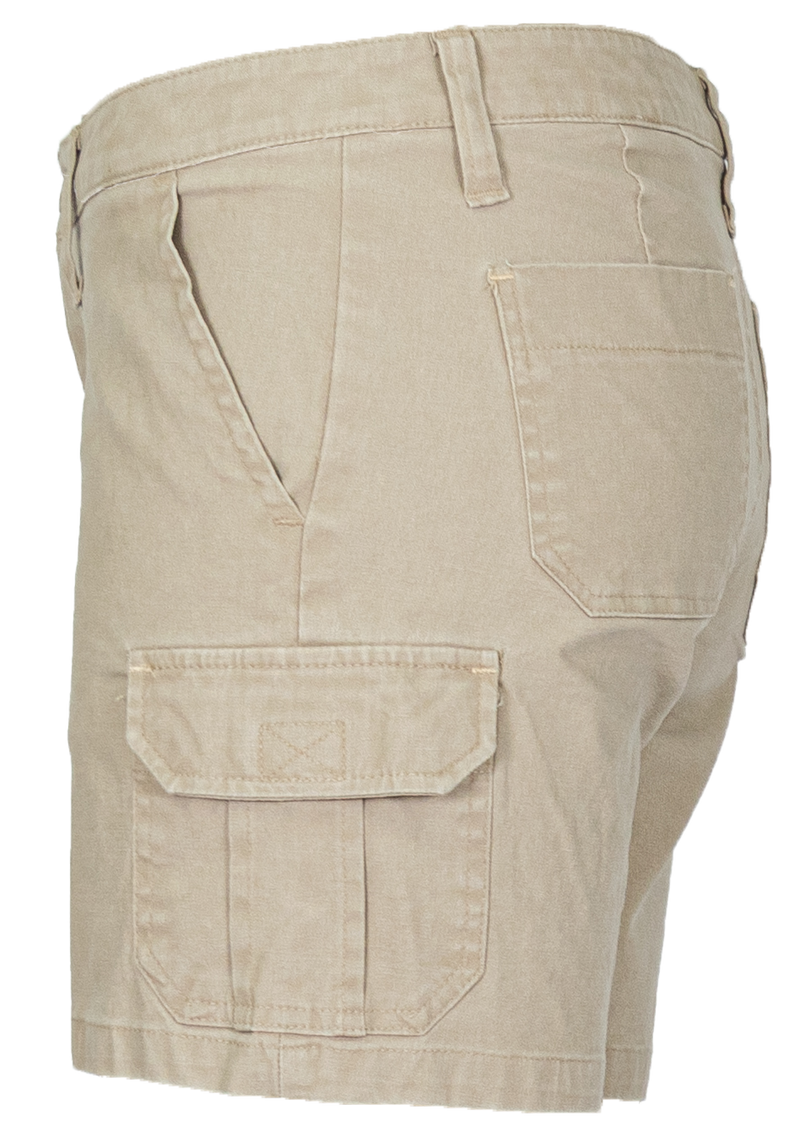 Woman's Cargo Stretch Canvas Short