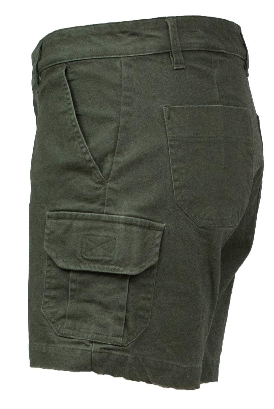 Woman's Cargo Stretch Canvas Short
