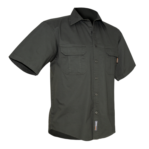 Essential Mesh Back Outdoor Twill Shirt