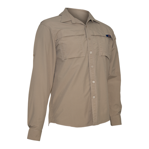 Technical Long Sleeve Mesh Back  Shirt