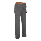 Fixed Waist Stretch Cargo Canvas Pants