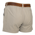 Pullon Stretch Canvas Shortie Short