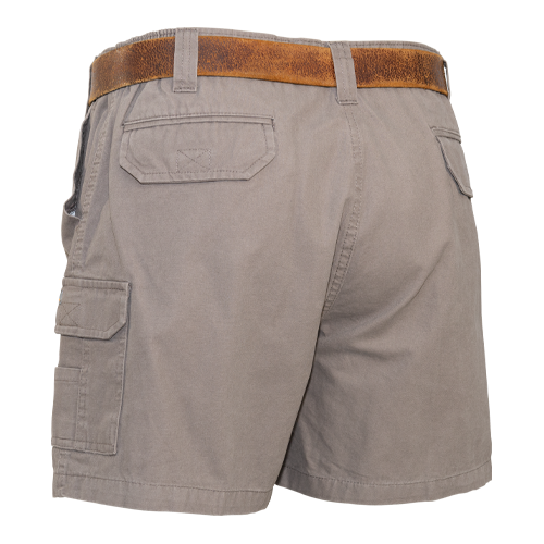 Side Elasticated Canvas Mountain Short
